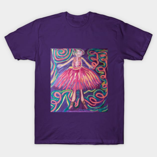 la danseuse au ruban T-Shirt by therese lyssia